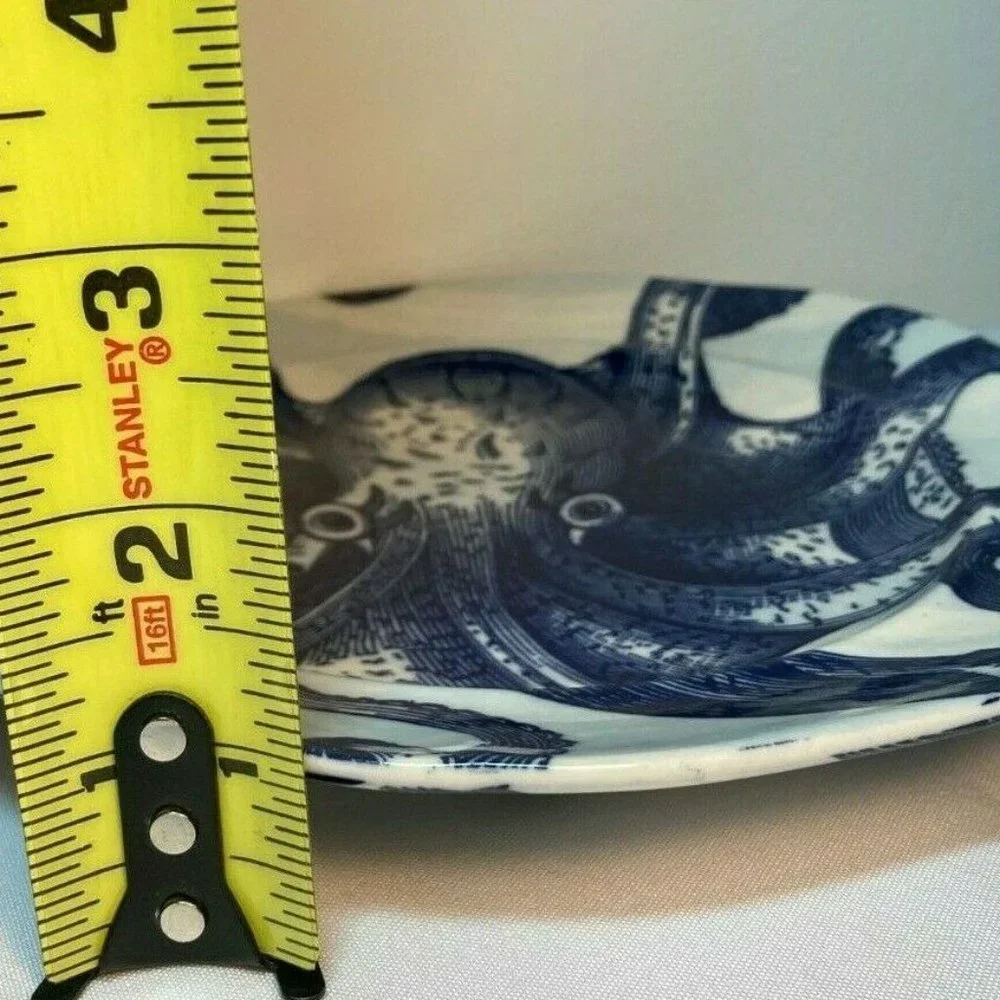 Anthropologie From the Deep Octopus 8” Salad Plate